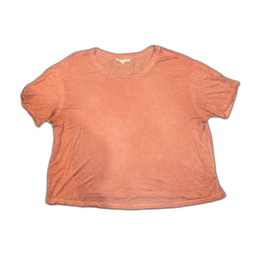 Lightweight Pink Jane + Delancey Tee Shirt Size Large